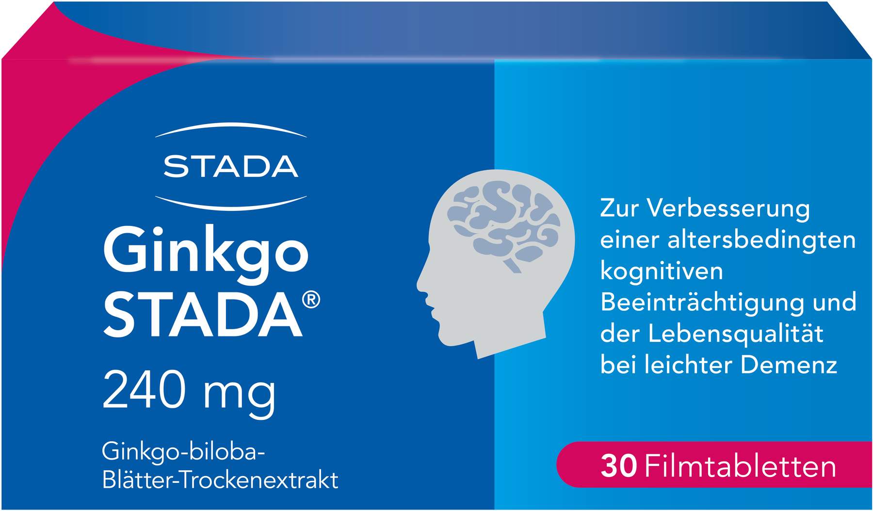 Ginkgo Stada 240 mg 30 Filmtabletten
