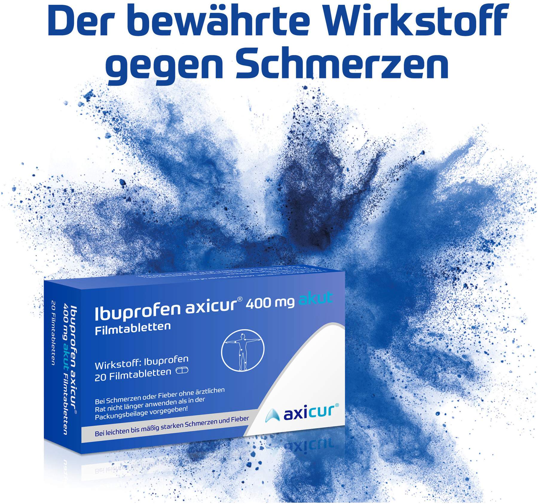 Ibuprofen Axicur 400 mg Akut 50 Filmtabletten