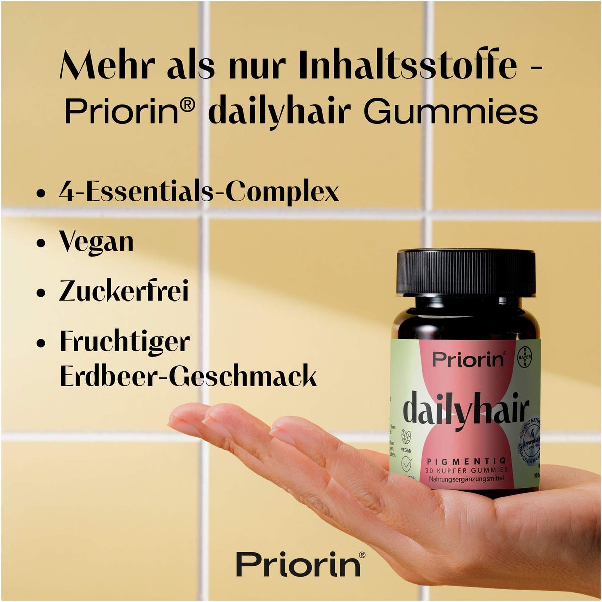 Priorin dailyhair Pigmentiq Gummies 30 Stück