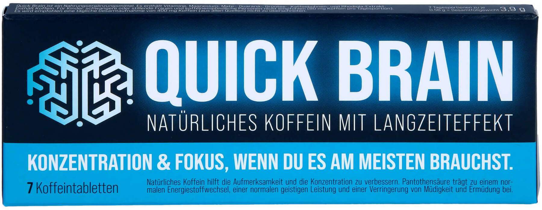 Quick Brain Tabletten 7 Stück