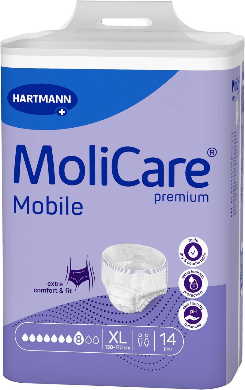 MoliCare Premium Mobile 8 Tropfen Größe XL 14 Stück