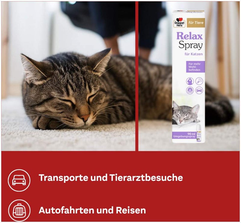 Doppelherz Für Tiere Relaxspray Für Katzen 90 ml