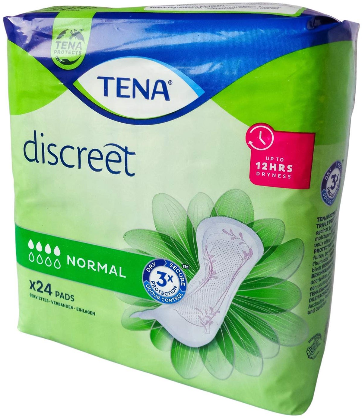 Tena Discreet Inkontinenz Einlagen Normal 24 Stück