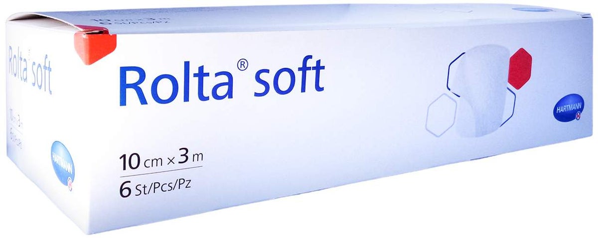Rolta Soft Synth.-Wattebinde 10 cm X 3 M 6 Stück