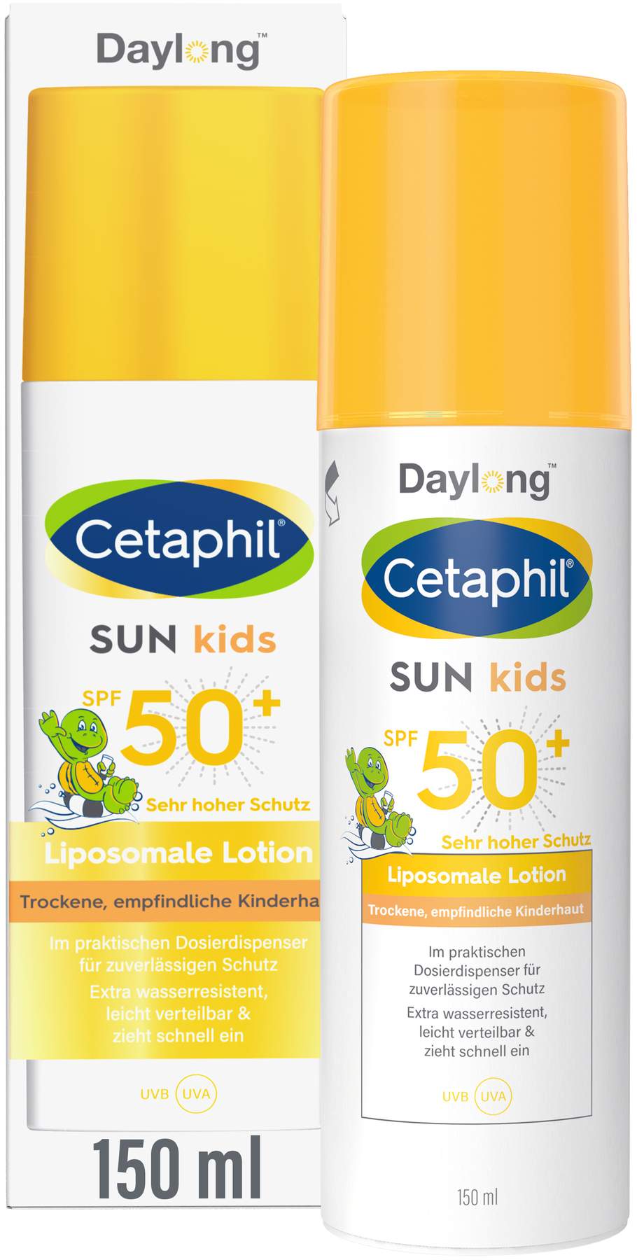 Cetaphil Sun Daylong Kids SPF 50+ liposomale Lotion 150 ml