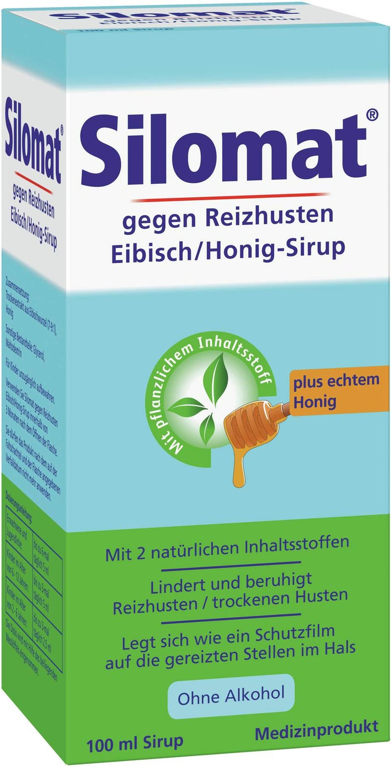 Silomat gegen Reizhusten Eibisch Honig Sirup 100 ml