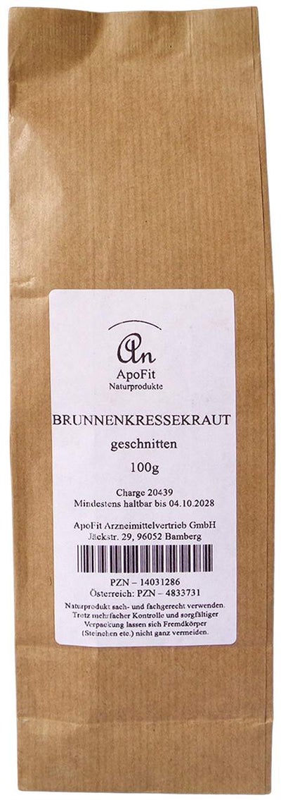 Brunnenkressenkraut Geschnitten