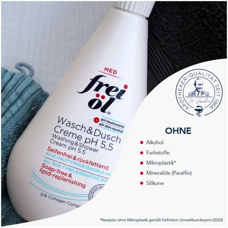 Frei Öl Wasch und DuschCreme pH 5,5 500 ml