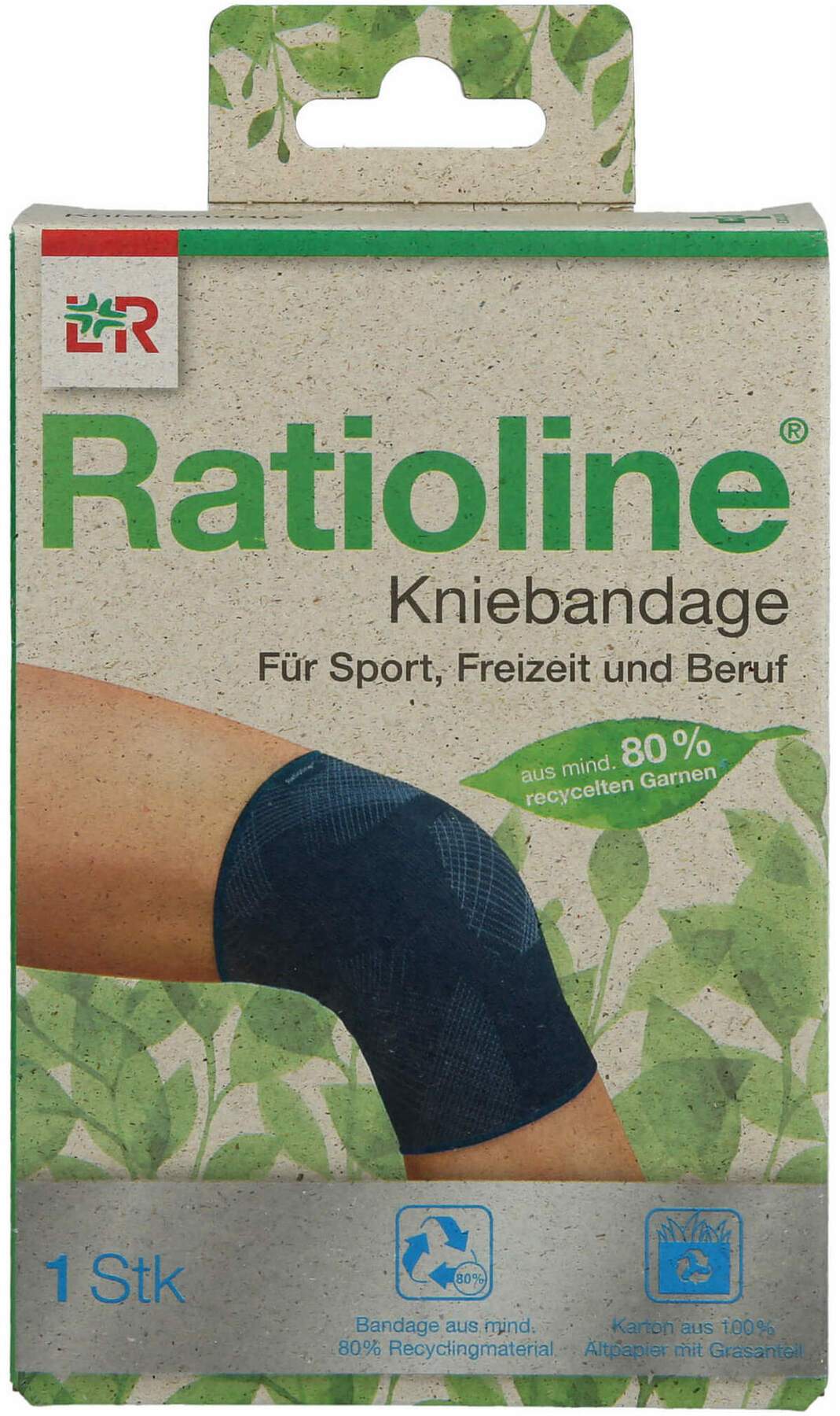 Ratioline Kniebandage Größe M 1 Stück