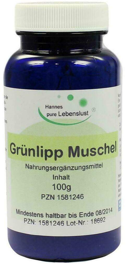 Grünlipp Muschel 100 G Pulver