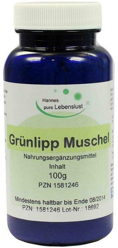 Grünlipp Muschel 100 G Pulver