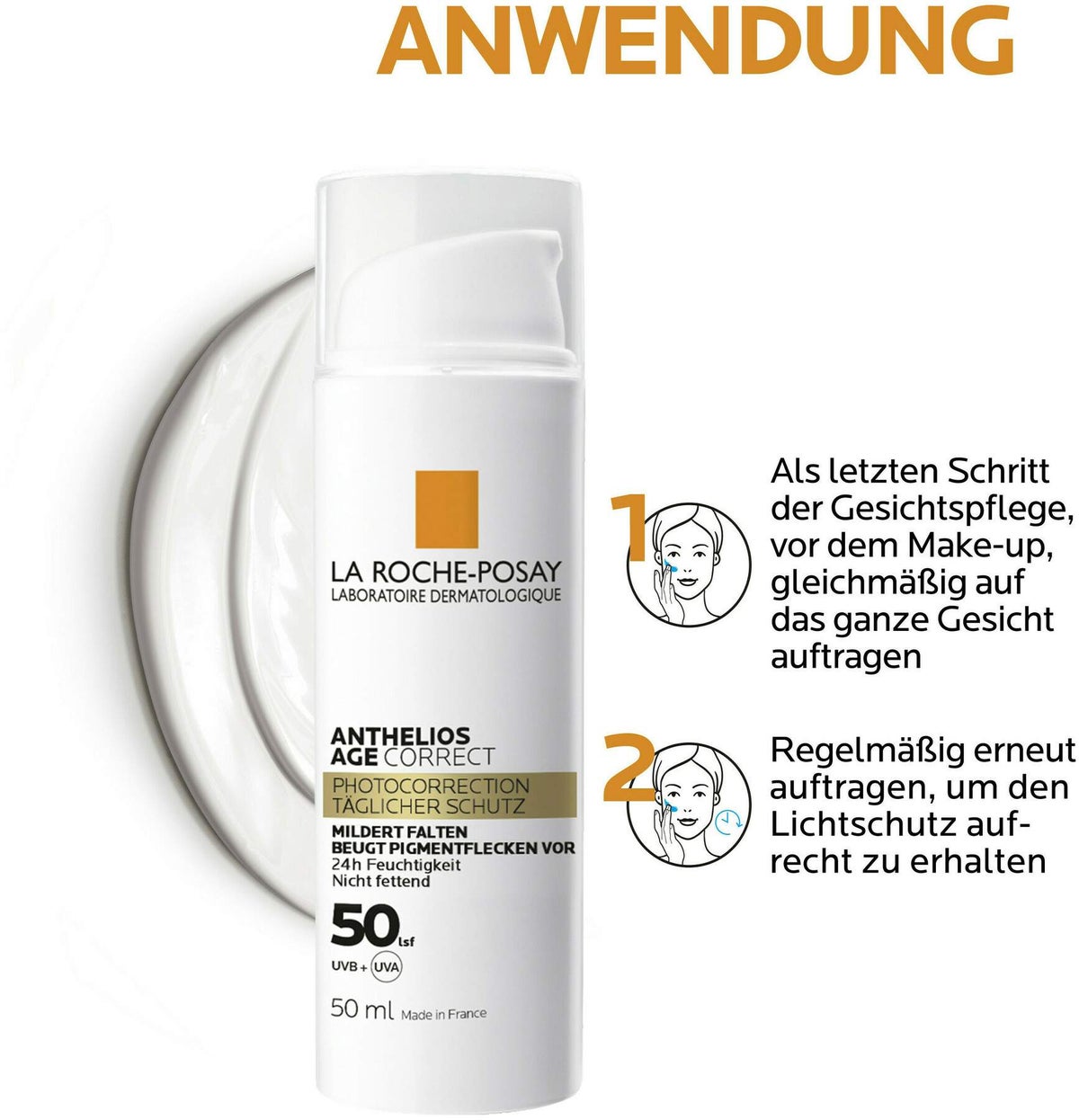 La Roche Posay Anthelios Age Correct Creme LSF 50 50 ml
