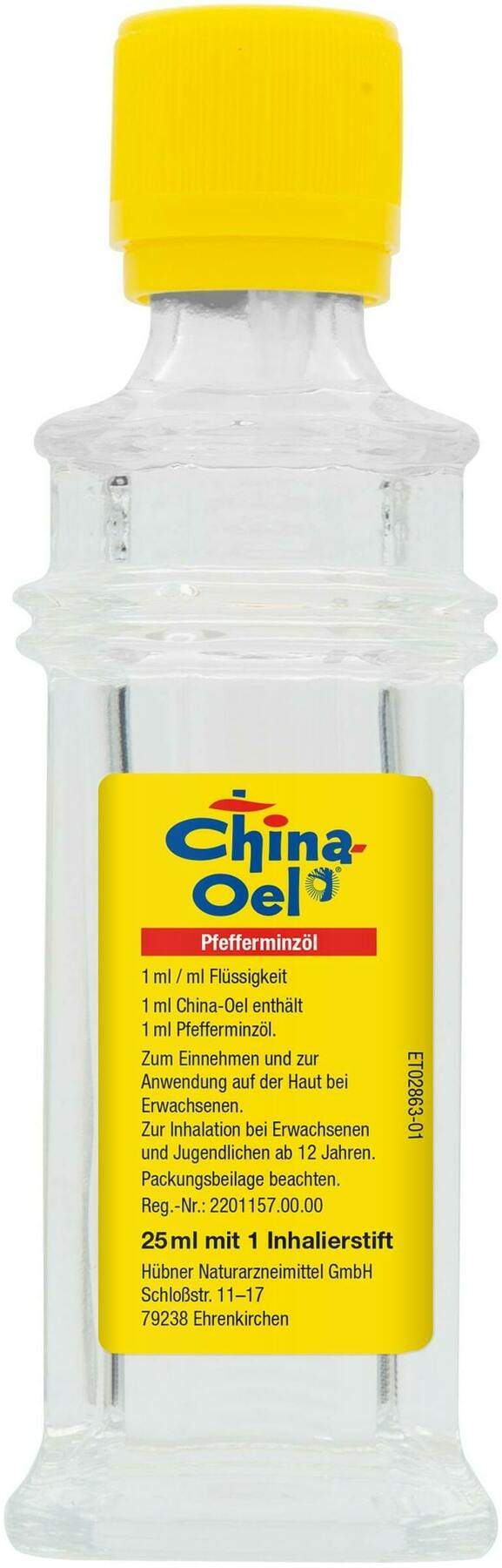 China-Öl mit Inhalator 25 ml Ätherisches Öl