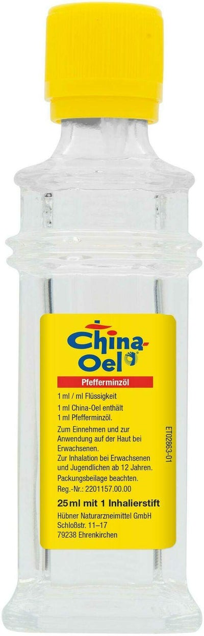 China-Öl mit Inhalator 25 ml Ätherisches Öl