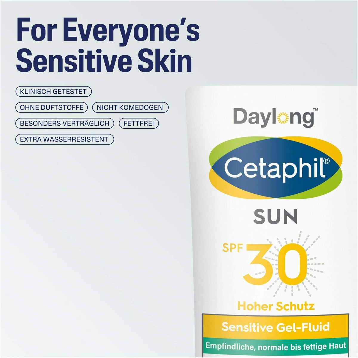 Cetaphil Sun Daylong SPF 30 Sensitive Gel - Fluid Gesicht 30 ml