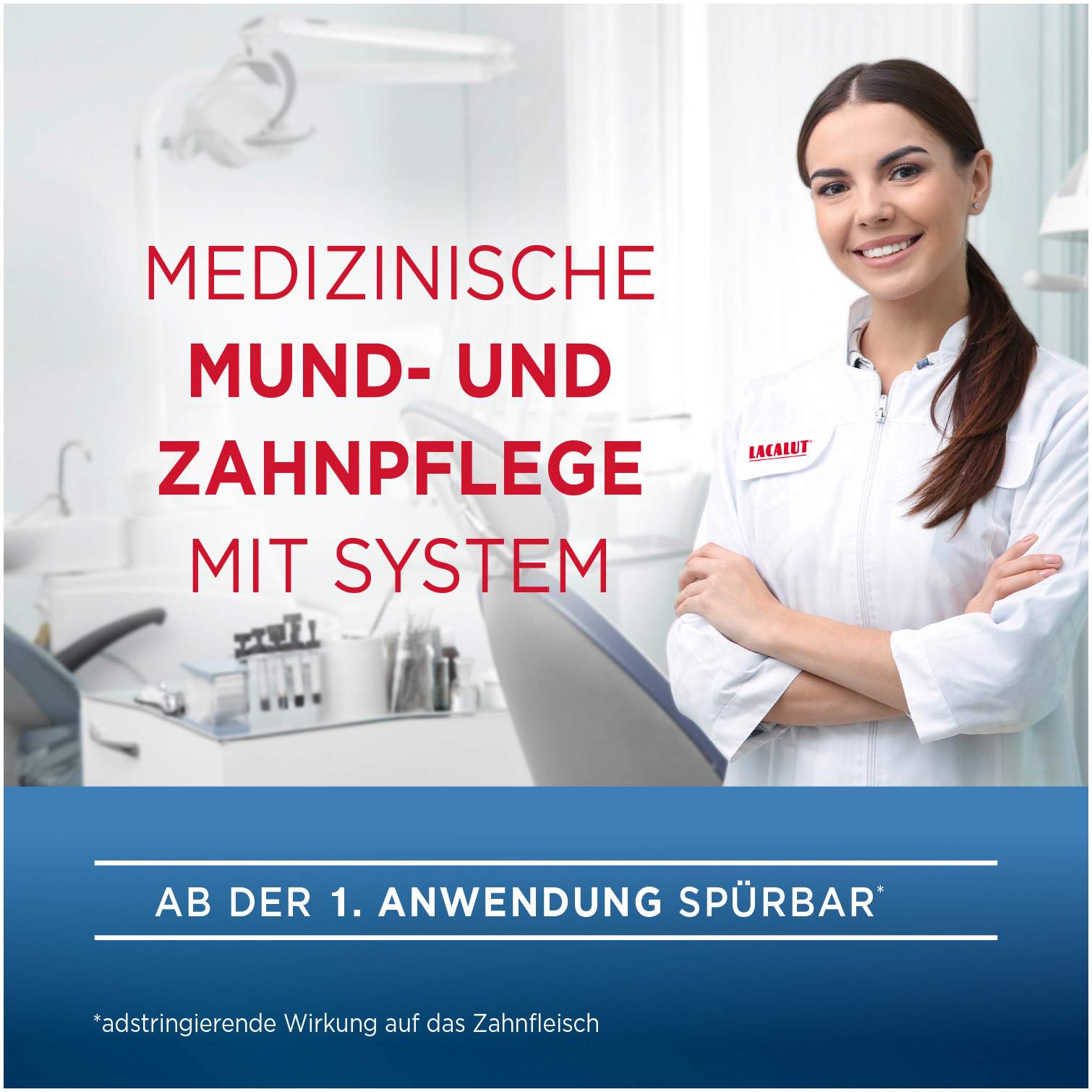 Lacalut Aktiv Zahnfleischschutz & Sanftes Weiss 75 ml Zahnpasta