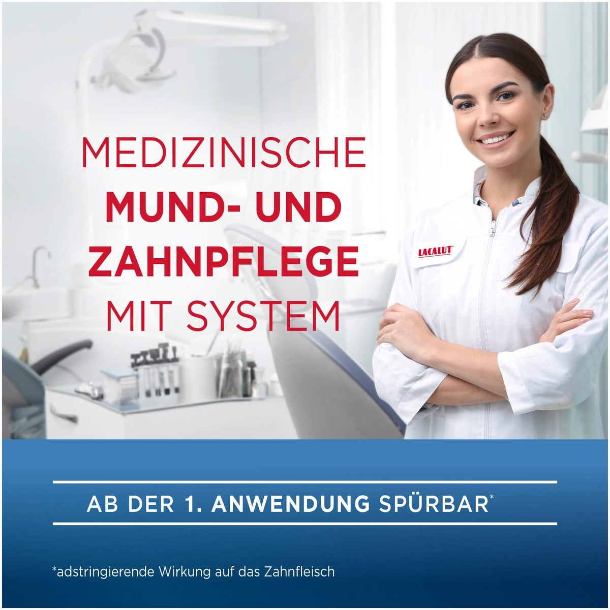 Lacalut Aktiv Zahnfleischschutz & Sanftes Weiss 75 ml Zahnpasta