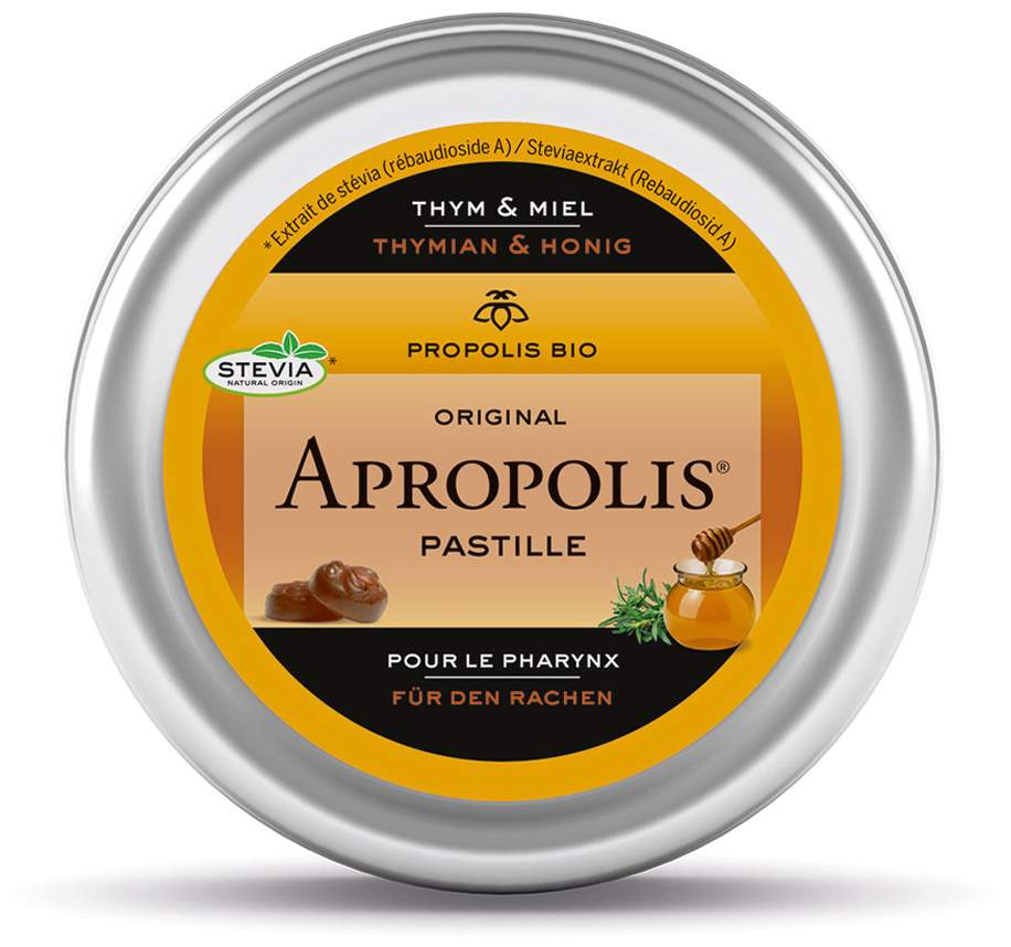 Apropolis Propolis Thymian & Honig Pastillen 40 G