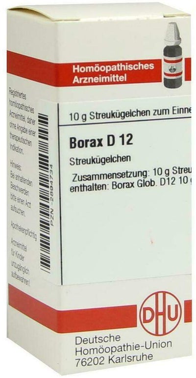 Dhu Borax D12 10 G Globuli