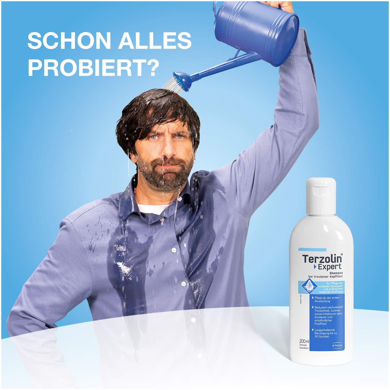 Terzolin Expert Shampoo bei trockener Kopfhaut 200 ml
