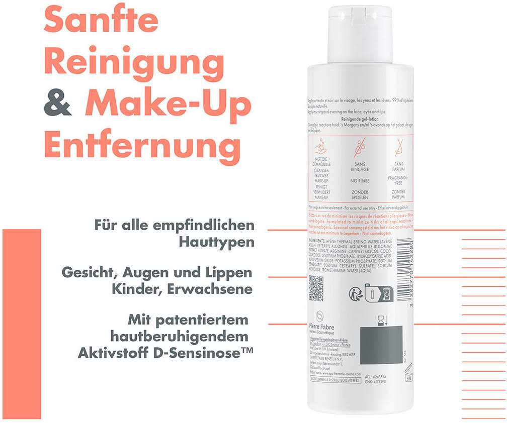 Avene Tolerance Reinigungslotion 200 ml
