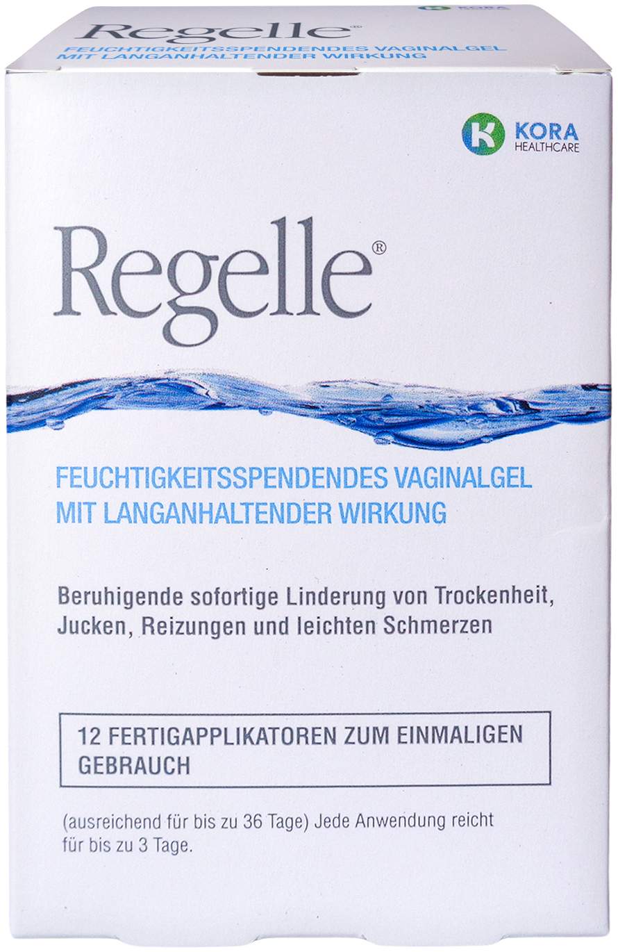 Regelle Feuchtigkeitsspend.Vaginalgel Einw.-Appl. 12x6,5g