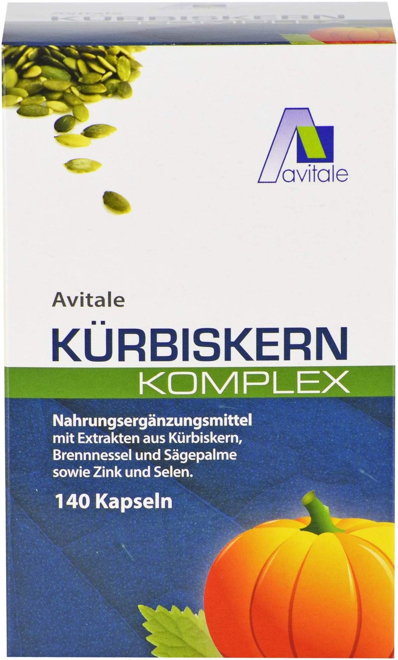 Kürbiskern Komplex 140 Kapseln