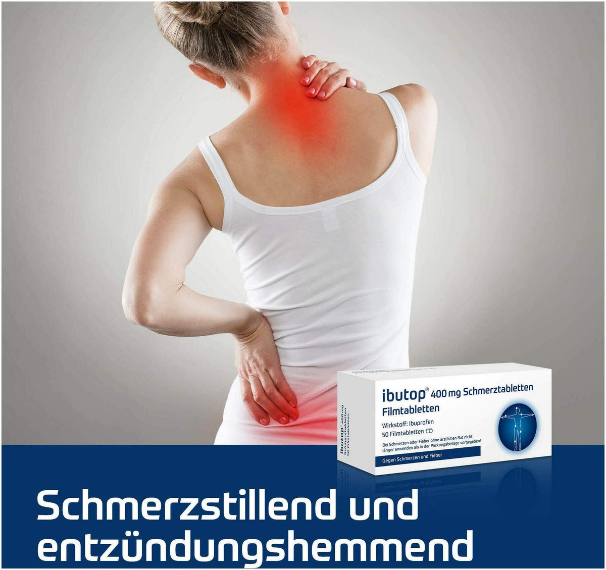 Ibutop 400 mg Schmerztabletten 50 Filmtabletten