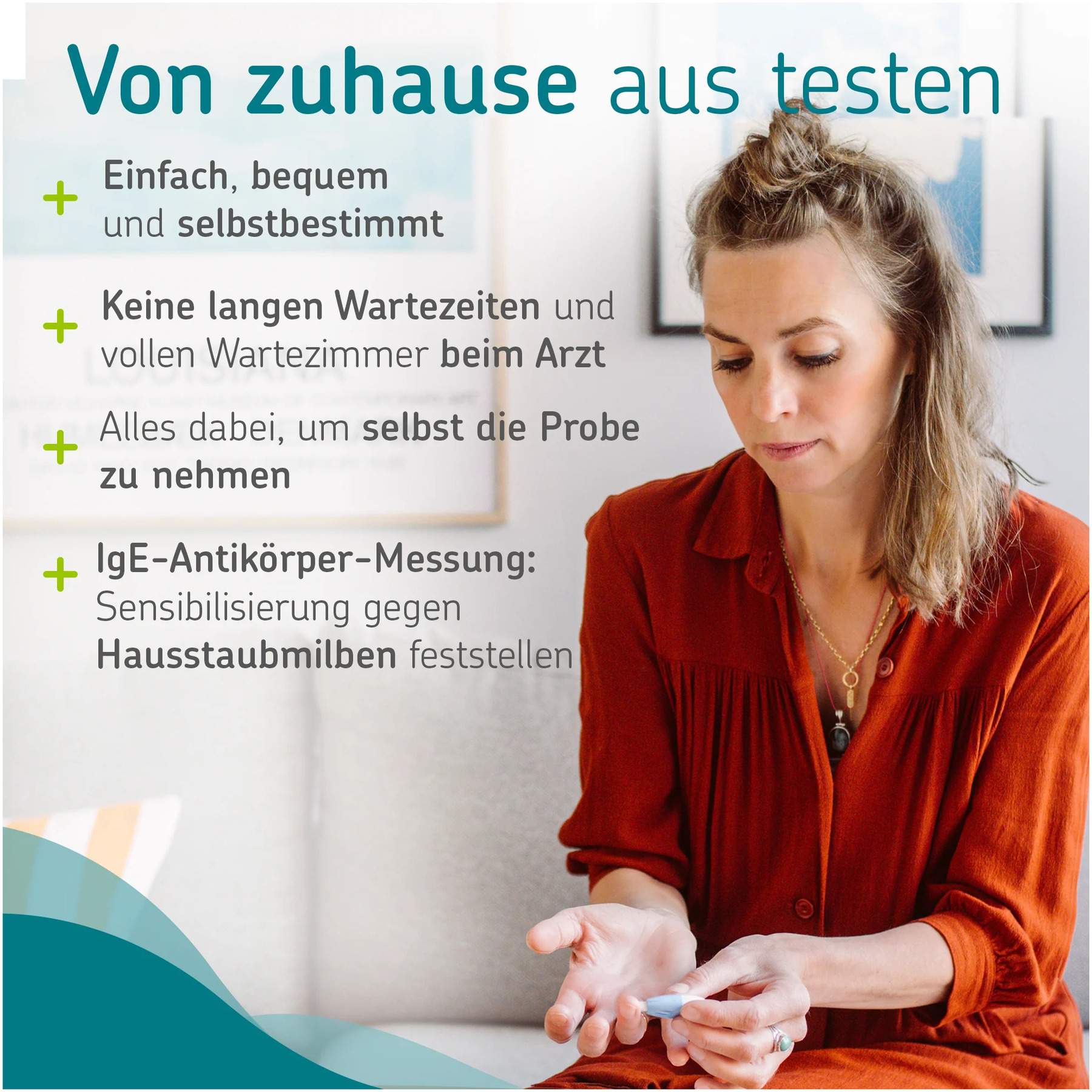 Cerascreen Allergie-Test-Kit Hausstaubmilbe
