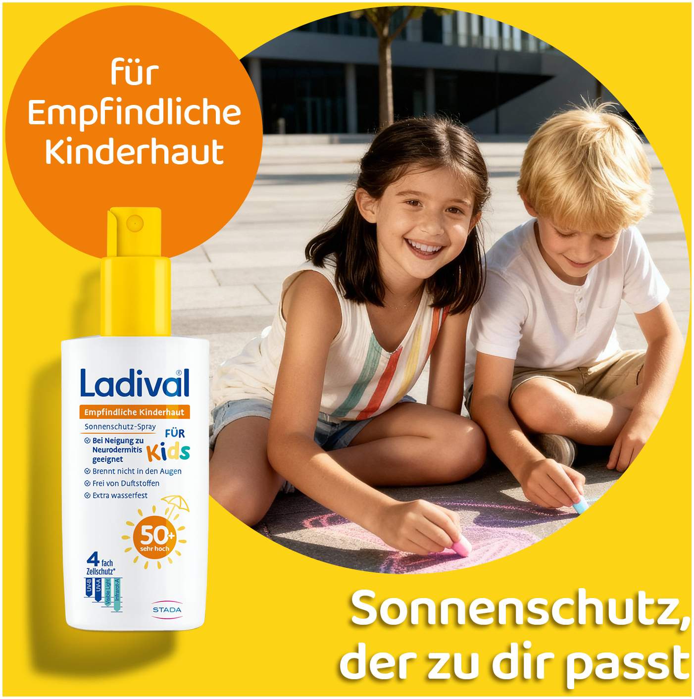 Ladival empfindliche Kinderhaut Spray LSF 50+ 150 ml