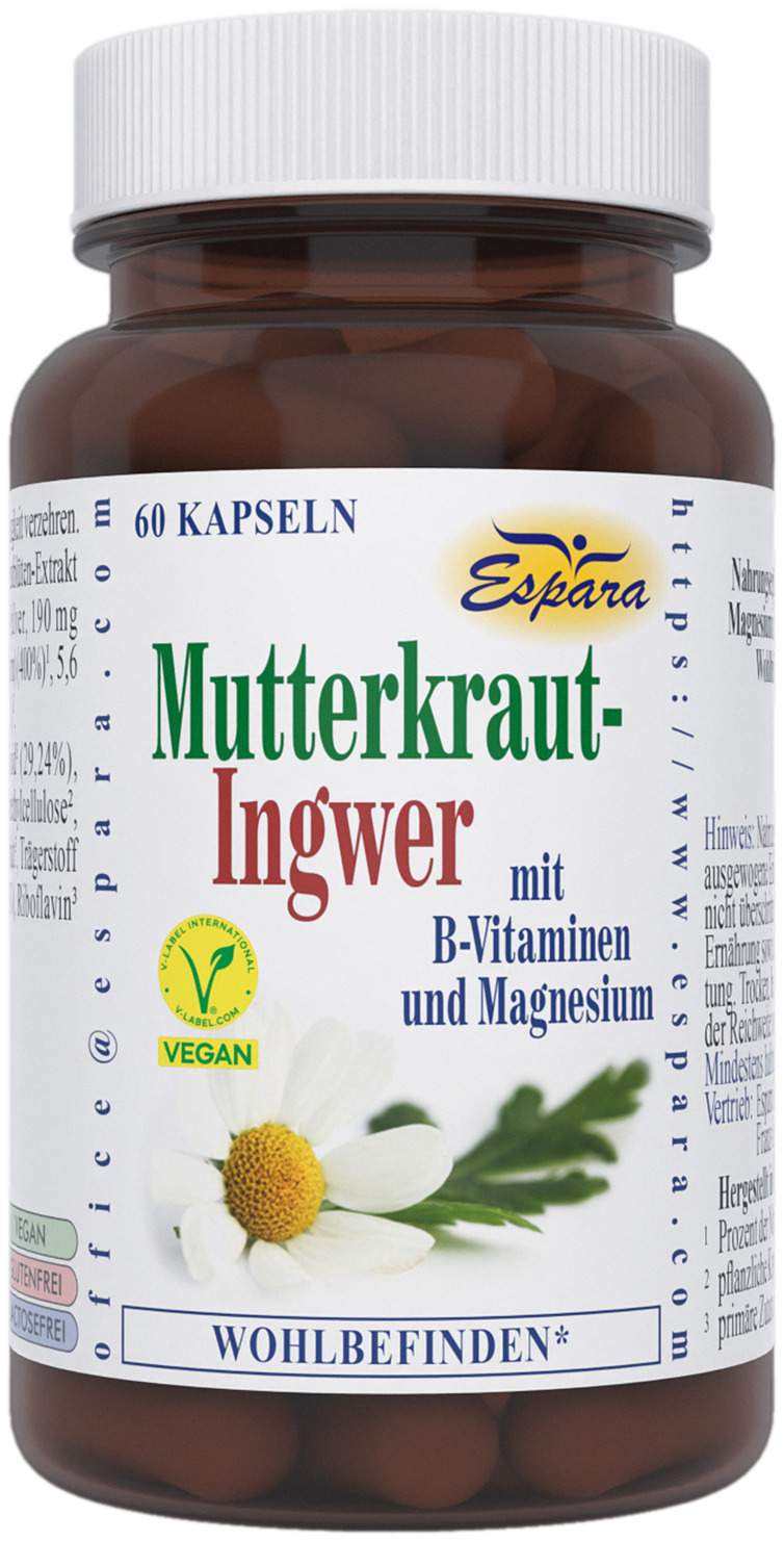 Mutterkraut Ingwer 60 Kapseln