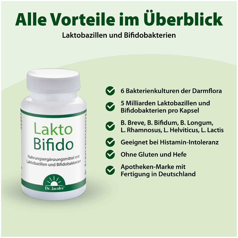 Lakto Bifido Dr.Jacob s 90 Kapseln