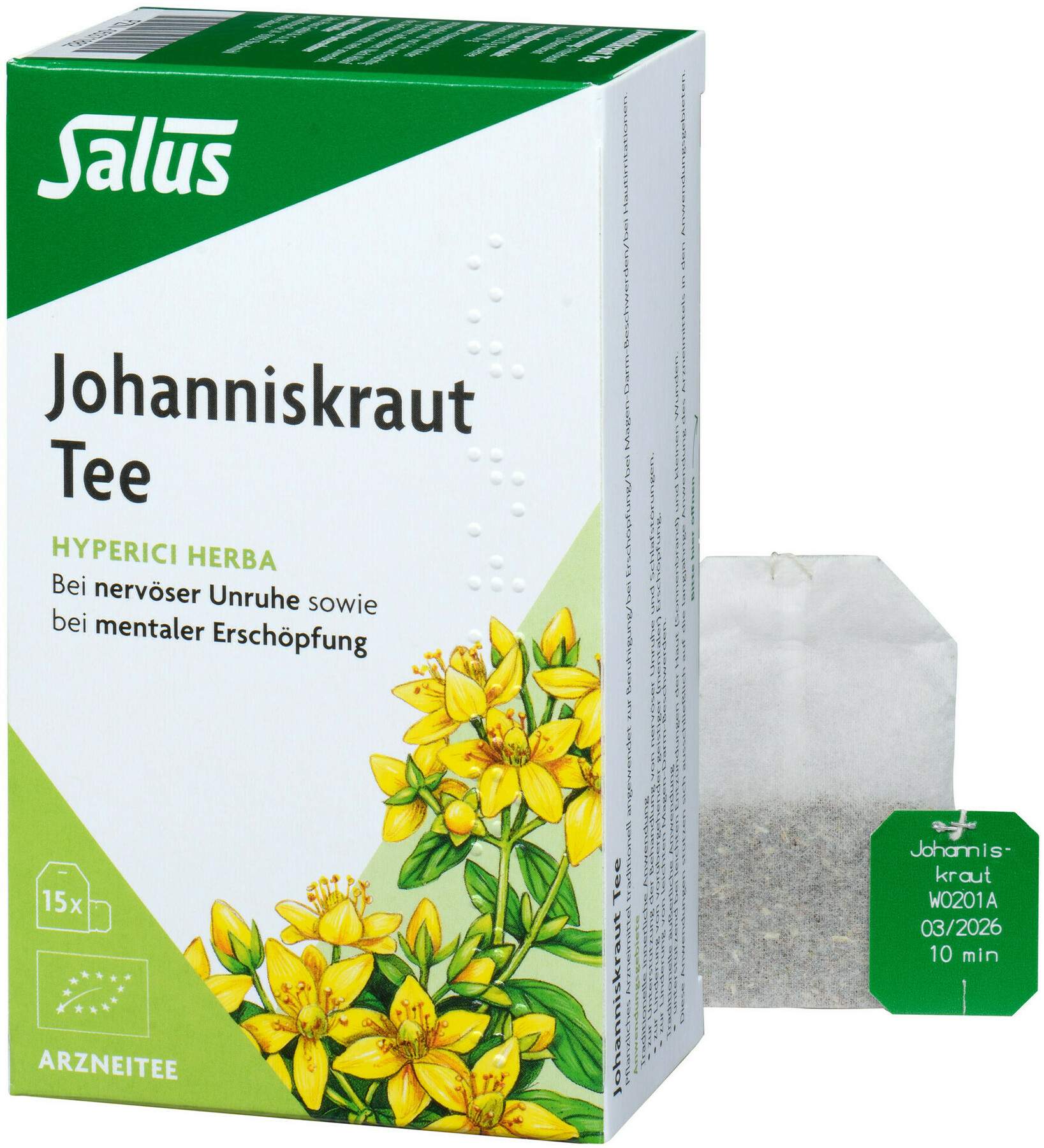 Johanniskraut Arzneitee Salus 15 Filterbeutel