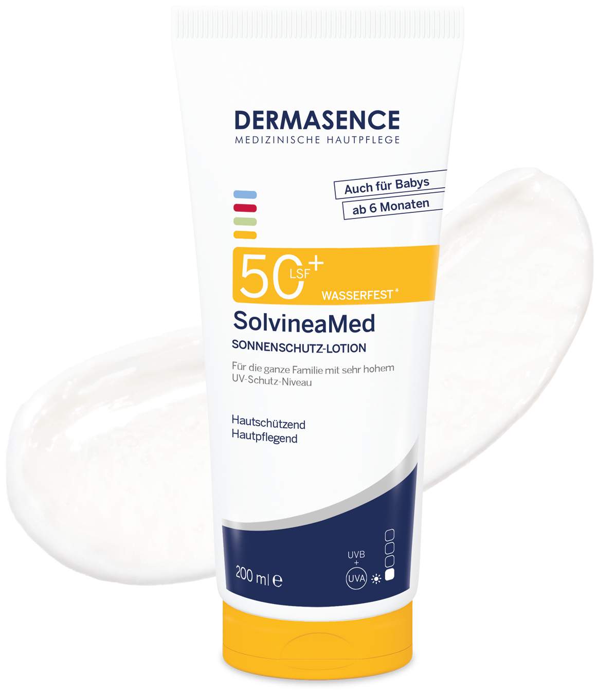 Dermasence SolvineaMed Sonnenschutz - Lotion LSF 50 + 200 ml
