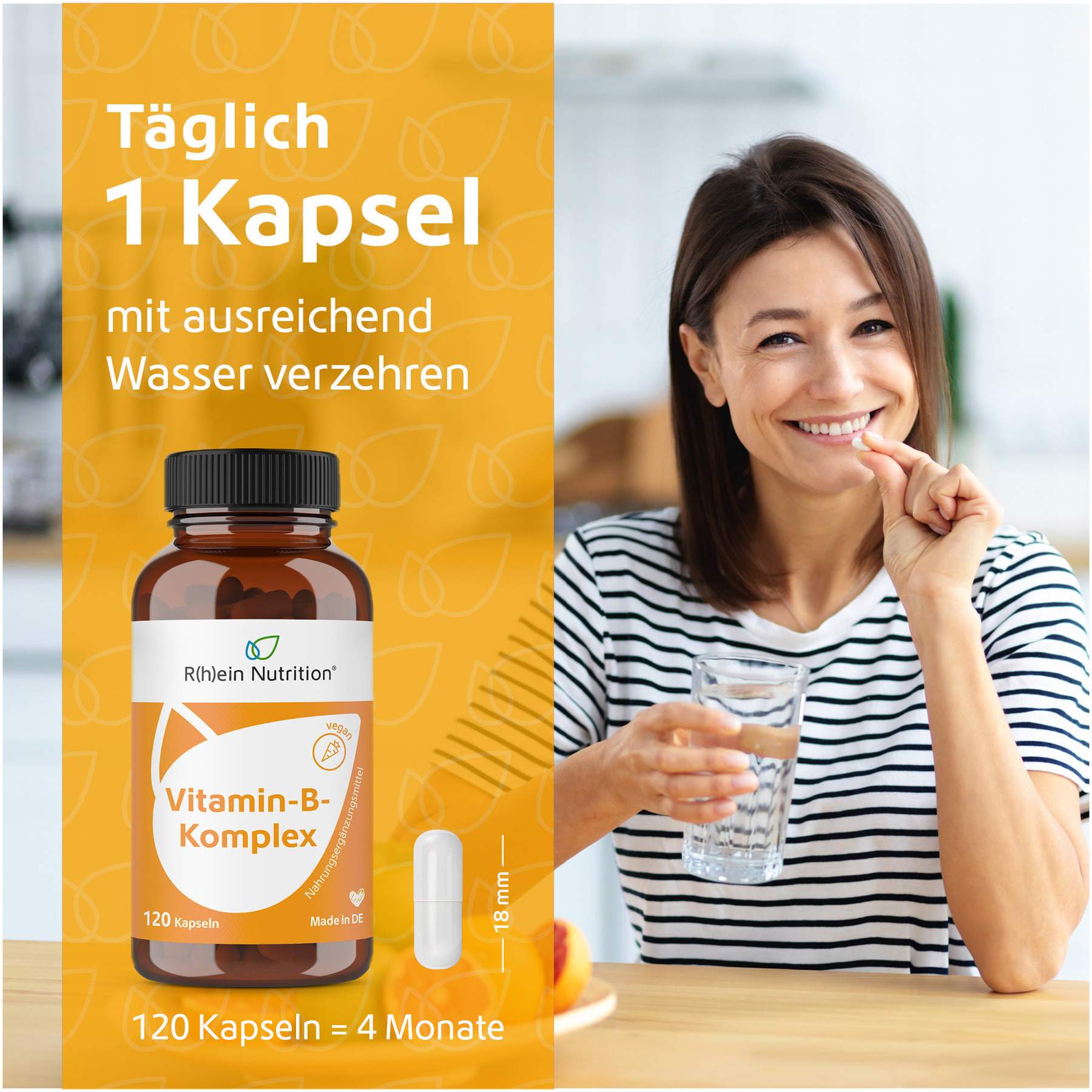 Vitamin B Komplex 120 Kapseln