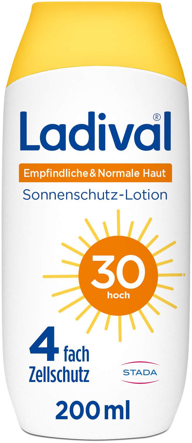 Ladival empfindliche + normale Haut Sonnenschutz LSF 30 200 ml