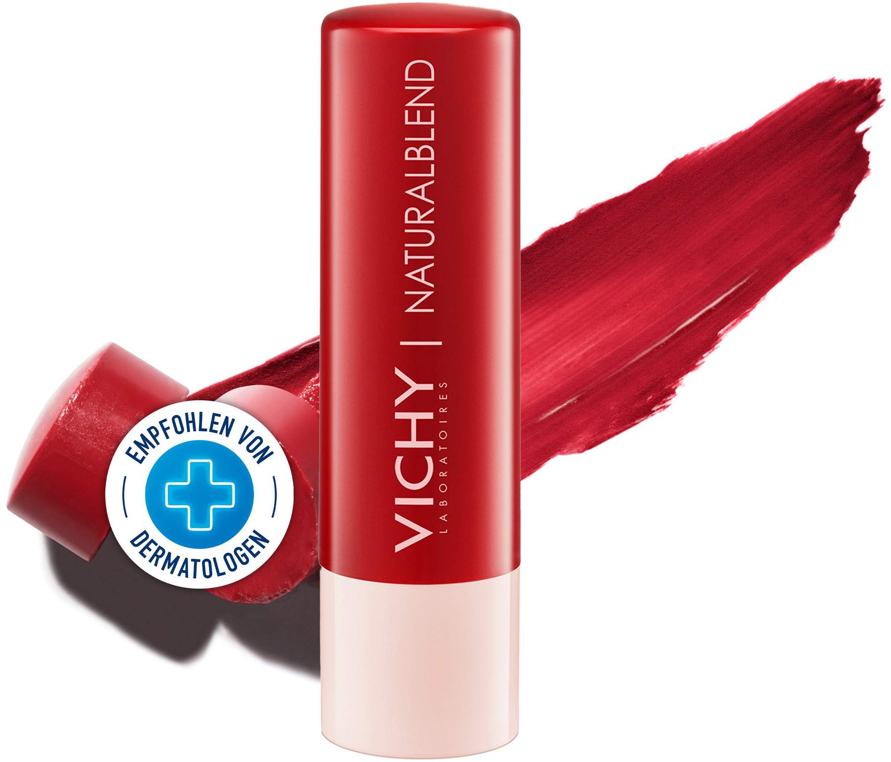 Vichy Naturalblend Getönter Lippenbalsam Red 4,5 G