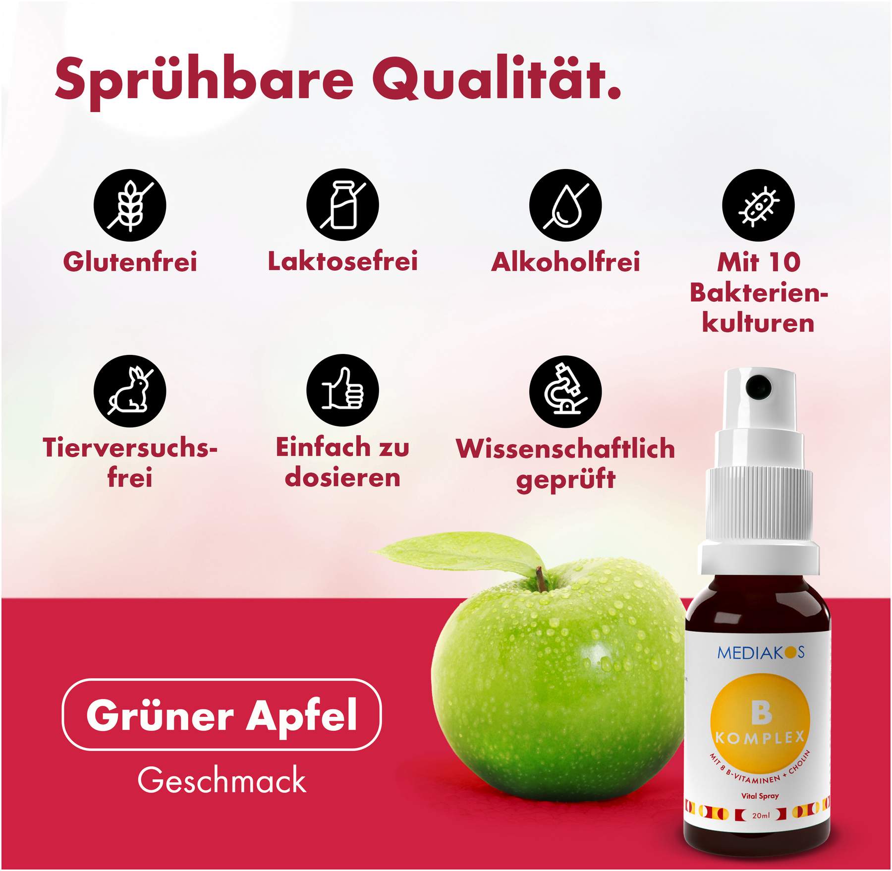 Vitamin B Komplex Mediakos Vital Spray 20 ml