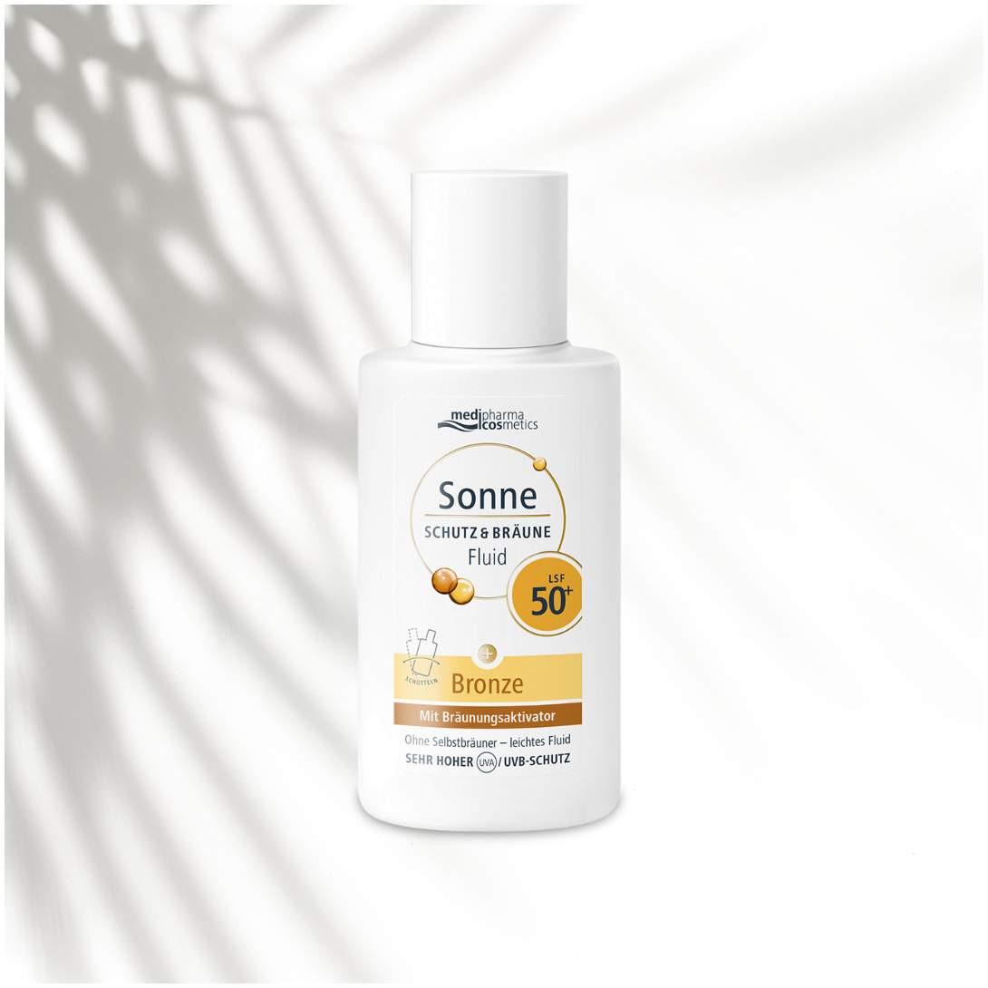 Medipharma cosmetics Sonne Schutz & Bräune Fluid LSF 50 + 50 ml