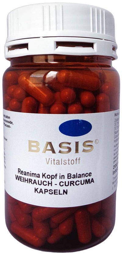 Weihrauch Curcuma Kapseln 200  Stück