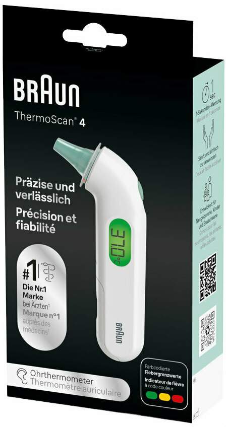 Braun Thermoscan 4 Ohrthermometer 1 Stück