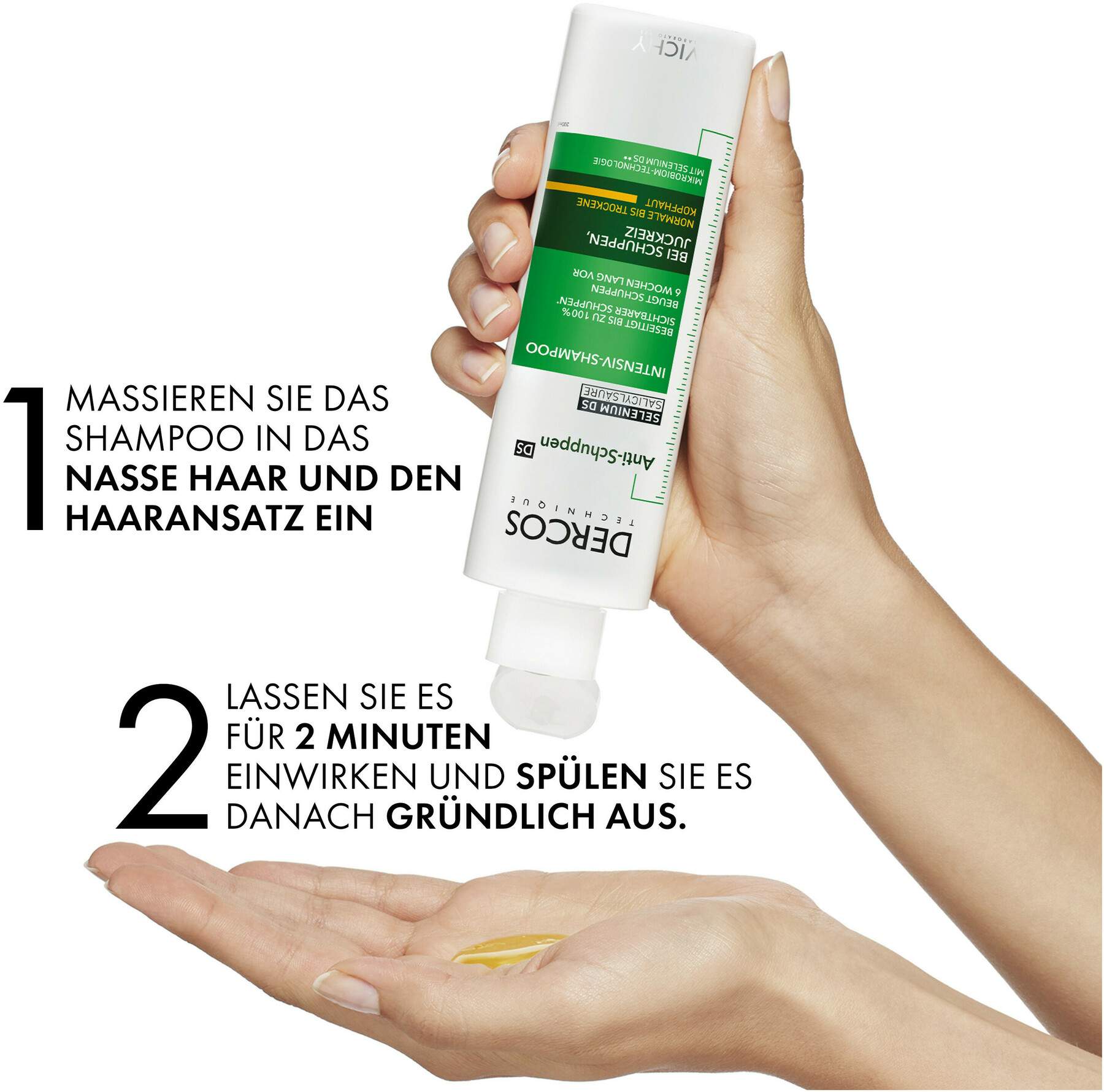 Vichy Dercos Anti-Schuppen Shampoo für trockene Kopfhaut 200 ml