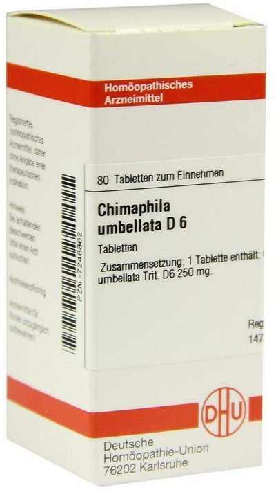 Dhu Chimaphila Umbellata D6 Tabletten