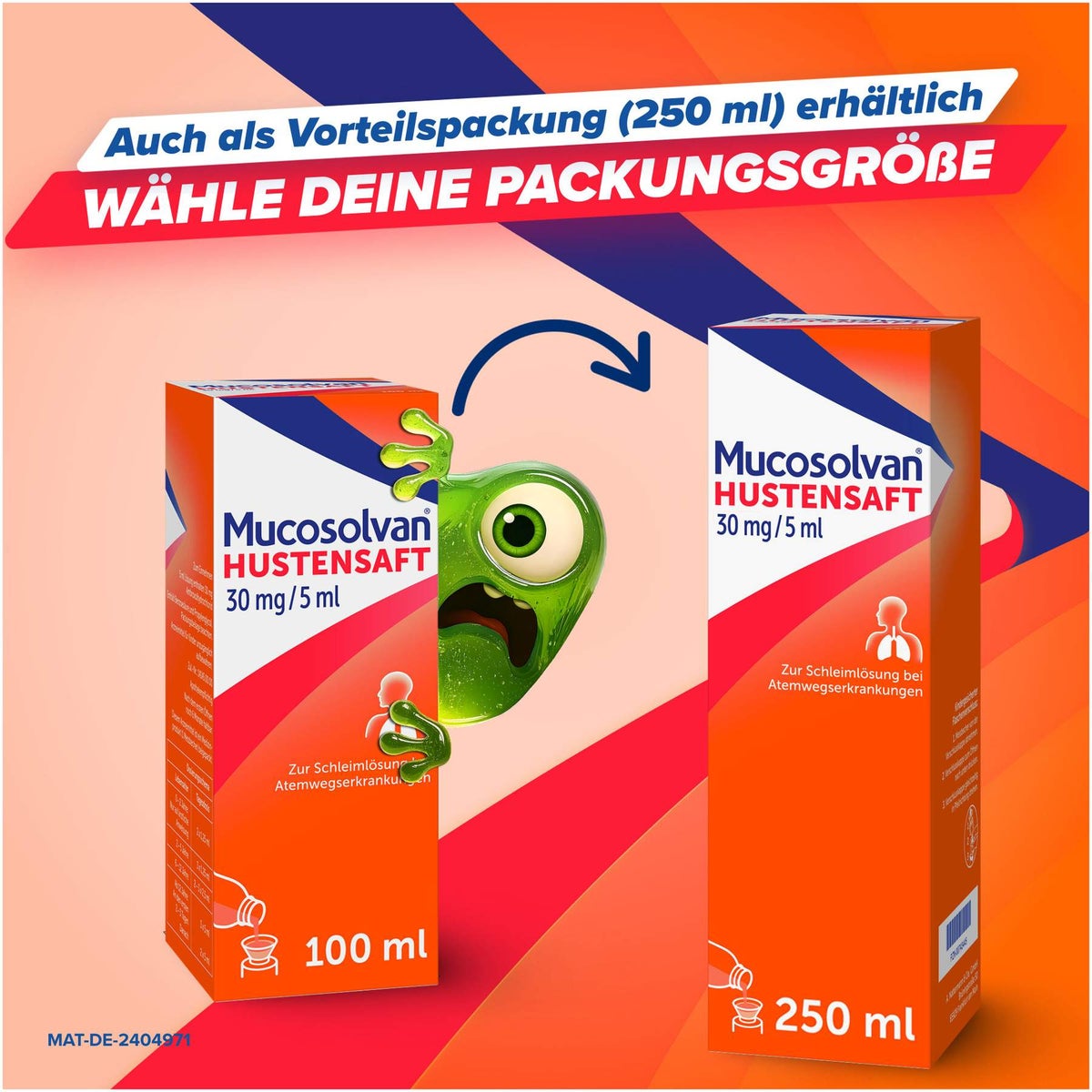 Mucosolvan Saft 30 mg pro 5 ml 250 ml Saft