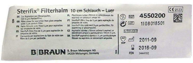 Infusionszubehör Sterifix Filterh.10