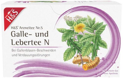 H&S Galle - und Lebertee N 20 Filterbeutel