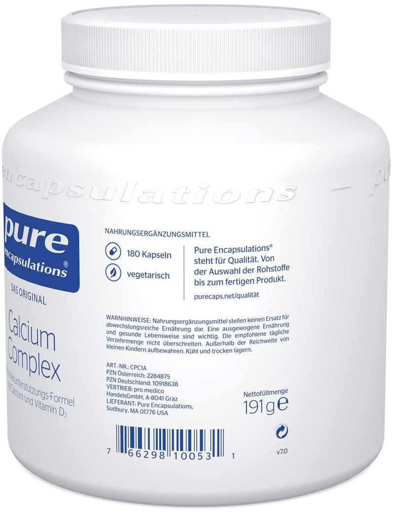 Pure Encapsulations Calcium Complex Kaps