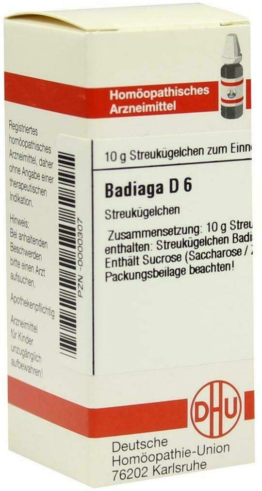 Dhu Badiaga D6 Globuli
