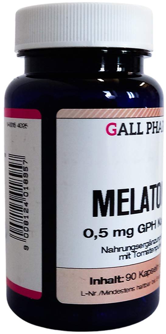 Melatonin 0,5 mg Gph Kapseln