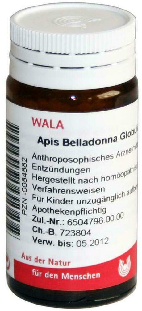 Wala Apis Belladonna Globuli Velati 20 G